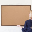 Framed Blank Cork Board | Horizontal or Vertical