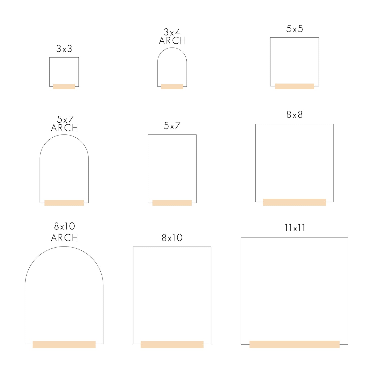 Frosted Acrylic Baby Shower Pick a Page Sign