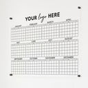 Acrylic Yearly Business Logo Calendar | Horizontal Craig